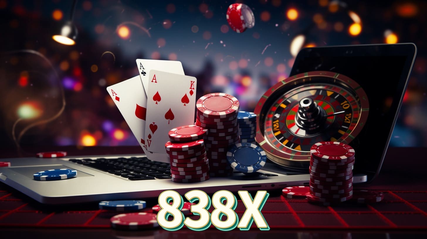 838X Logo - Bônus de Cadastro